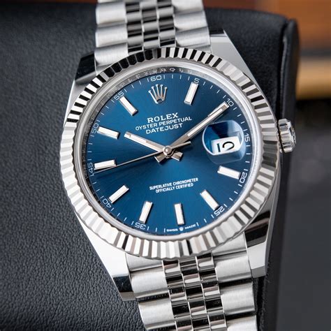 datejust rolex 26mm blue jubilee|rolex datejust 41 2022.